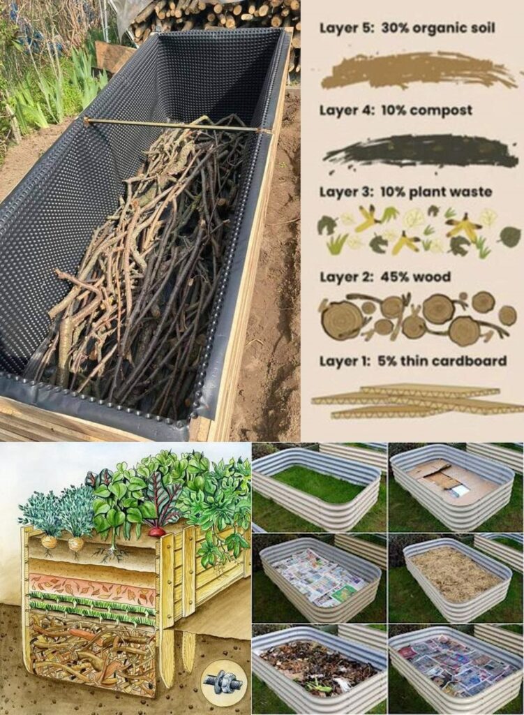 How to Fill a DEEP Raised Bed CHEAP and EASY